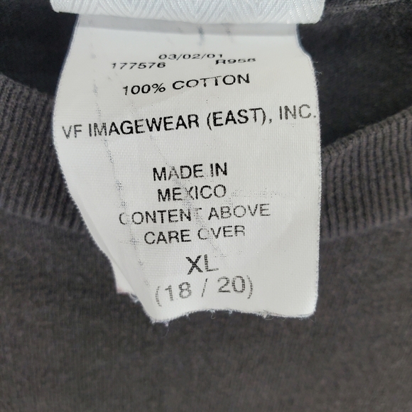 Vtg Chase Dale Earnhardt T-Shirt Youth XL 18/20 NASCAR Champ 2-Sided Graphic Y2K - Picture 8 of 11